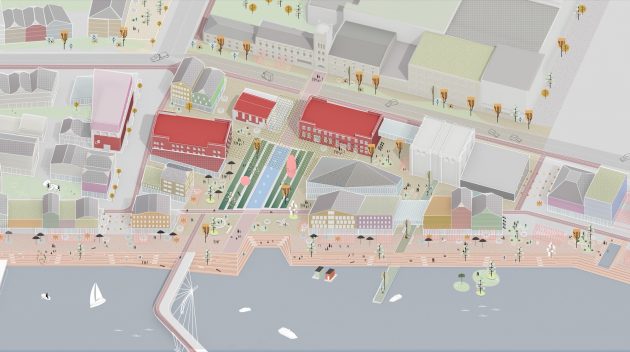 Nyhavna Public Space by agraff arkitektur