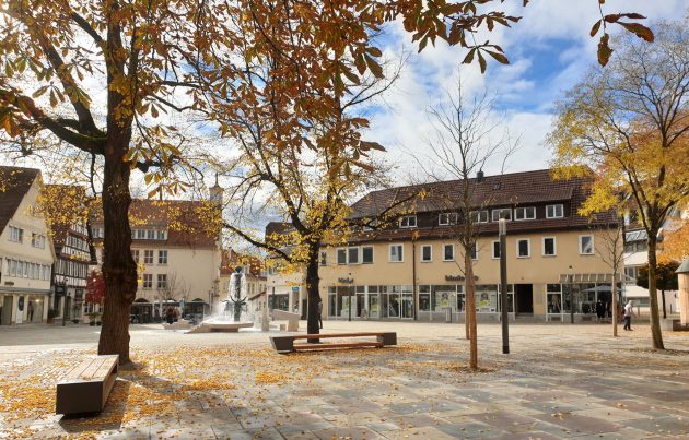 Schillerplatz in Nürtingen by BHMP