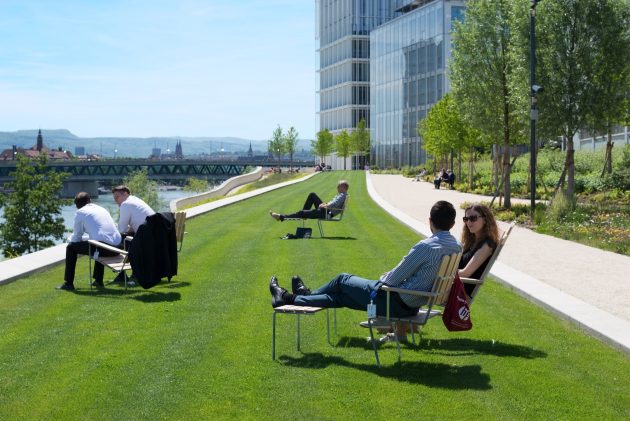 Rhine Terrace by Gustafson Porter + Bowman