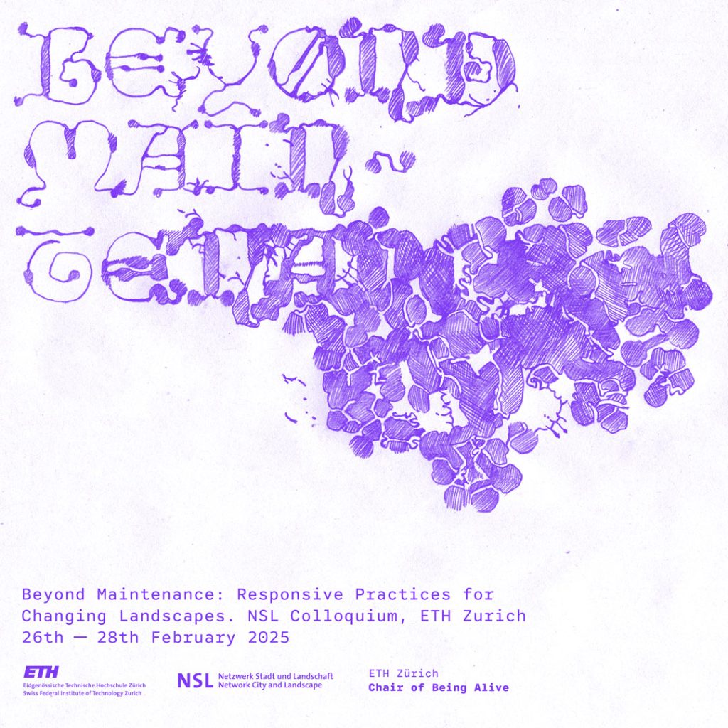 8 November / NSL Collquium Open Call: Beyond Maintenance