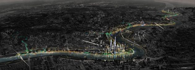 A New Waterline for Shanghai by Agence Ter