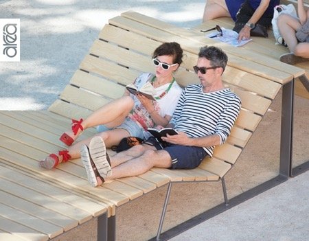 Area 3 Grand Chaise Longue Atlantique