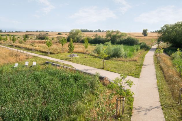 The Parc du Vallon in Metz by arpentère