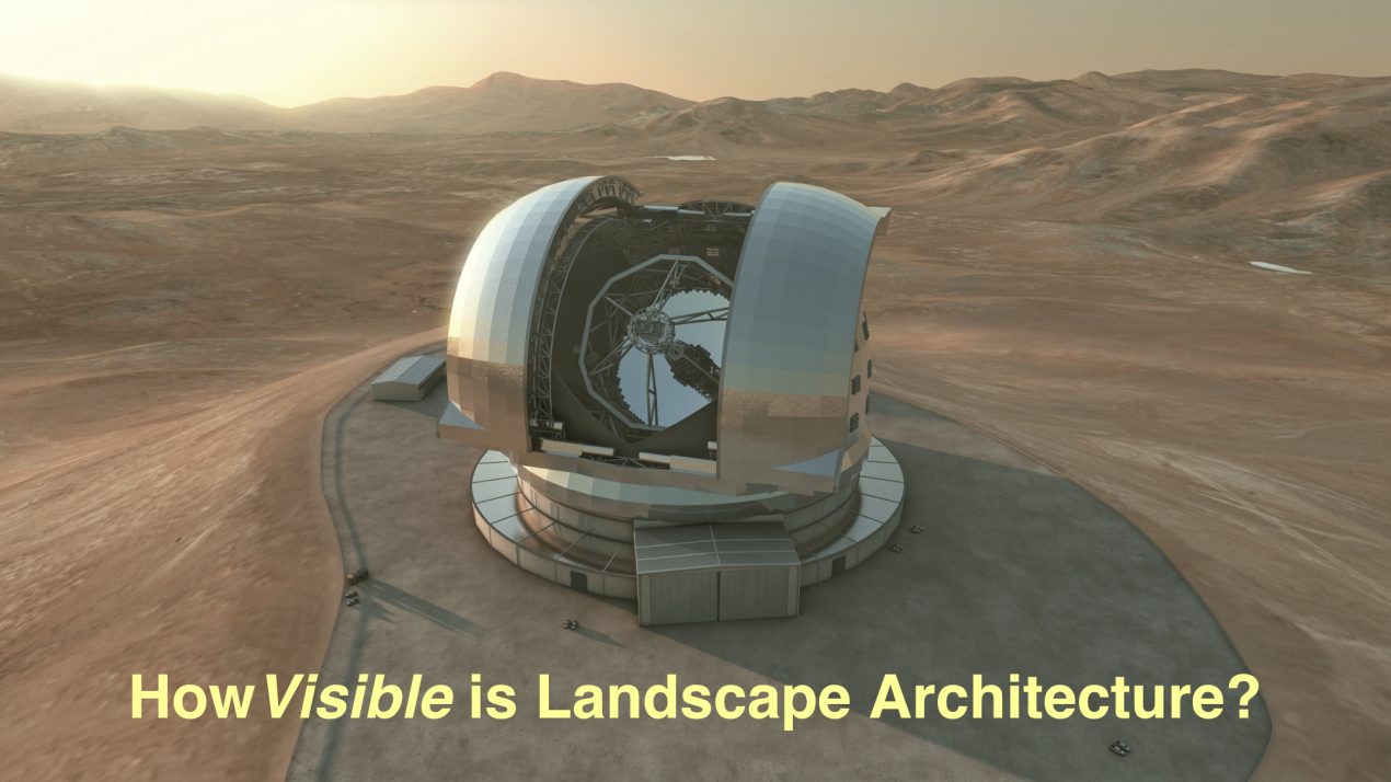 Putting Landscape Architecture on the Moon