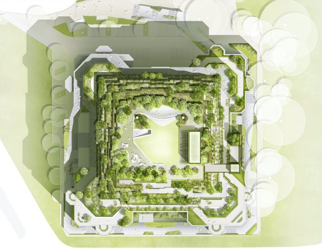 Stadtgarten auf dem Bunker Hamburg St. Pauli