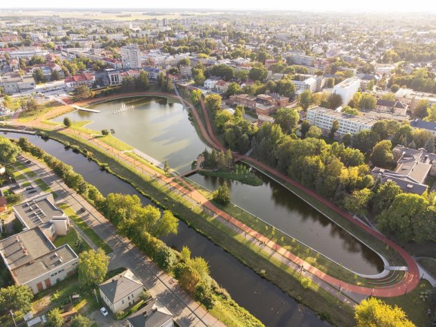 Senvagė Park in Panevėžys by PUPA