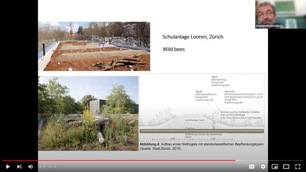 Dr. Stephan Brenneisen: Living Roofs – Biodiversity and Water Retention by Design Measures