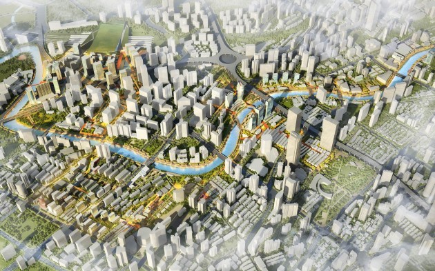 Sasaki Reshapes Shanghai’s Suzhou Creek