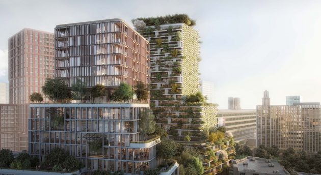 Tuinen Torens Wonderwoods, Jaarbeursplein, Utrecht by Arcadis